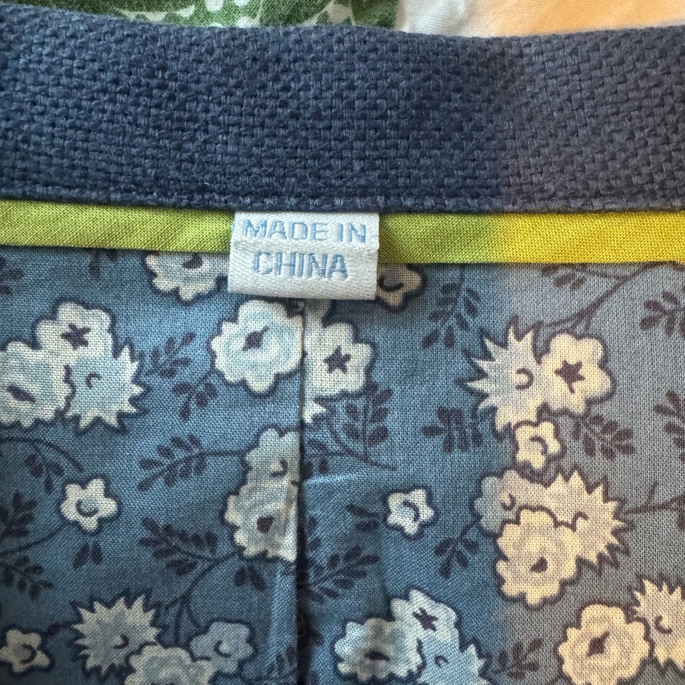 Boden Linen/Cotton Blend Fitted Jacket, size 10 US - Picture 6 of 13